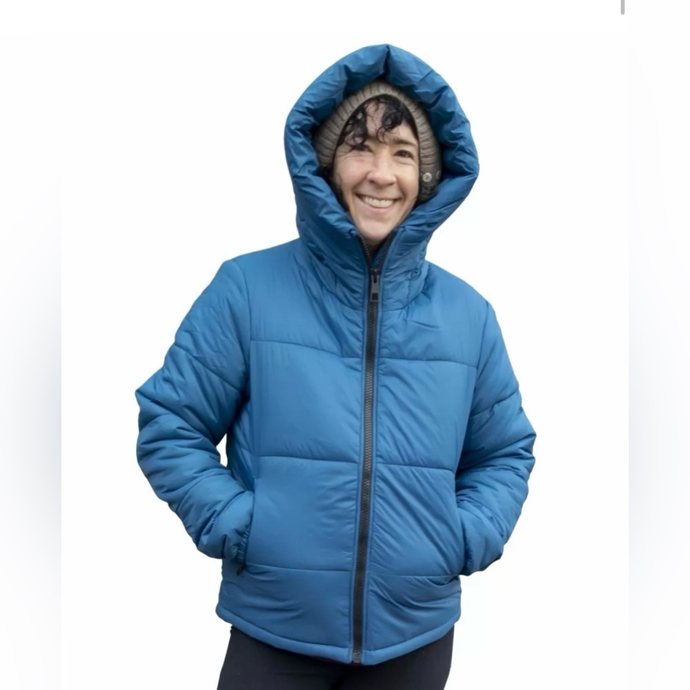 Hoodlamb by Hemp Tailor Ladies' High Collar Puffer